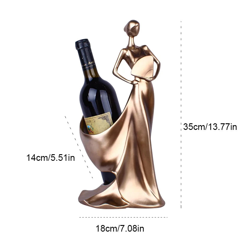 RASAB786 | Classic Lady Wine Holder