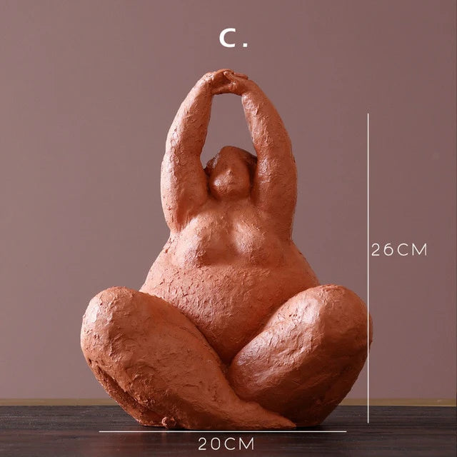 RASAB786 | Abstract Yoga Lady