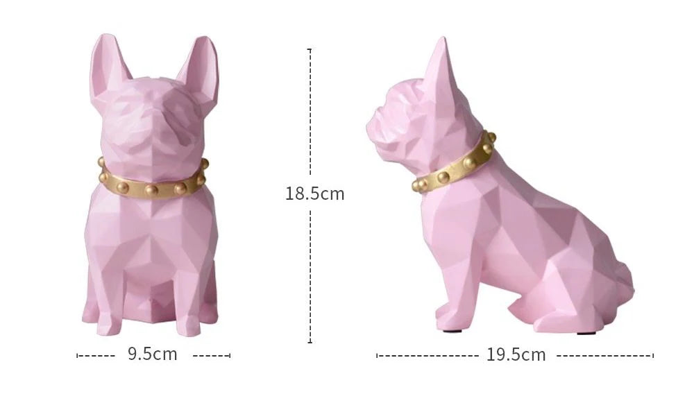 RASAB786 | Geometric Bulldog Coin Box
