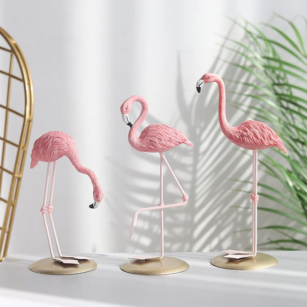 RASAB786 | Pink Flamingo Figurine